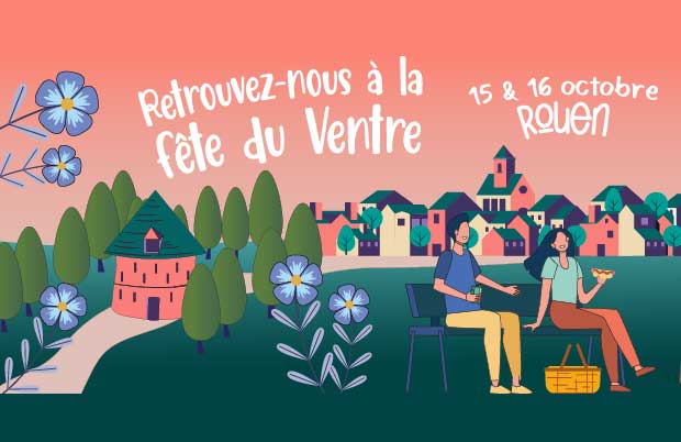 Un village cauchois à la Fête du Ventre - Plateau de Caux Normandie