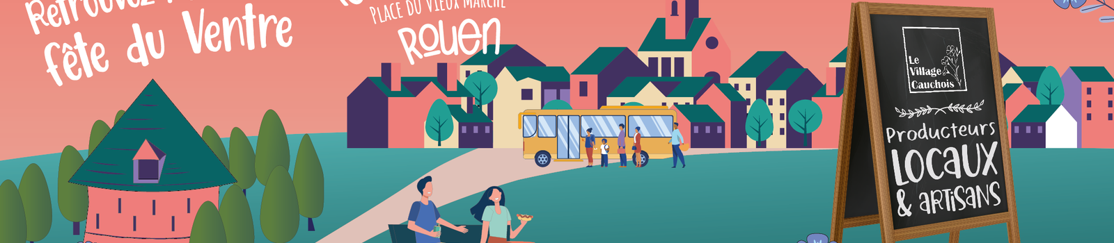 Le Village Cauchois s’installe à la Fête du Ventre de Rouen